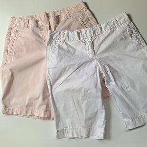 Pair of J Crew chino shorts